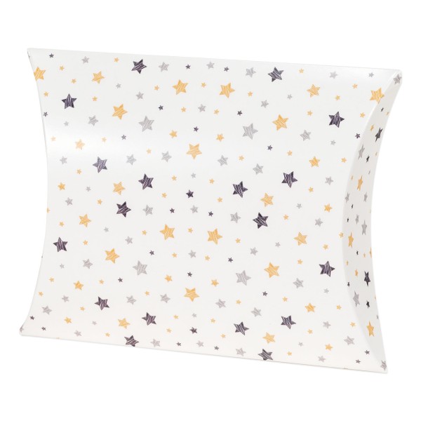 Pillowbox „Stars“, 150 x 145 x 40mm